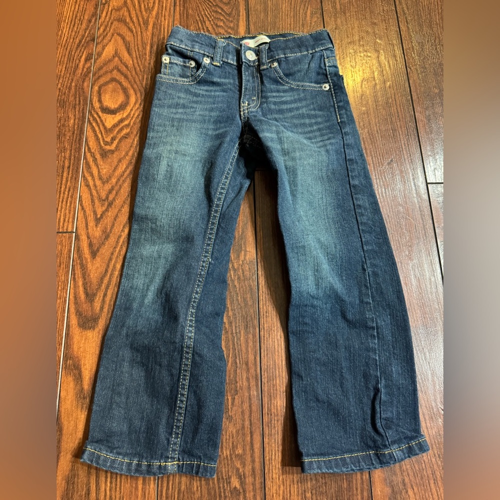 Levi's Blue Bootcut Jeans Medium Wash